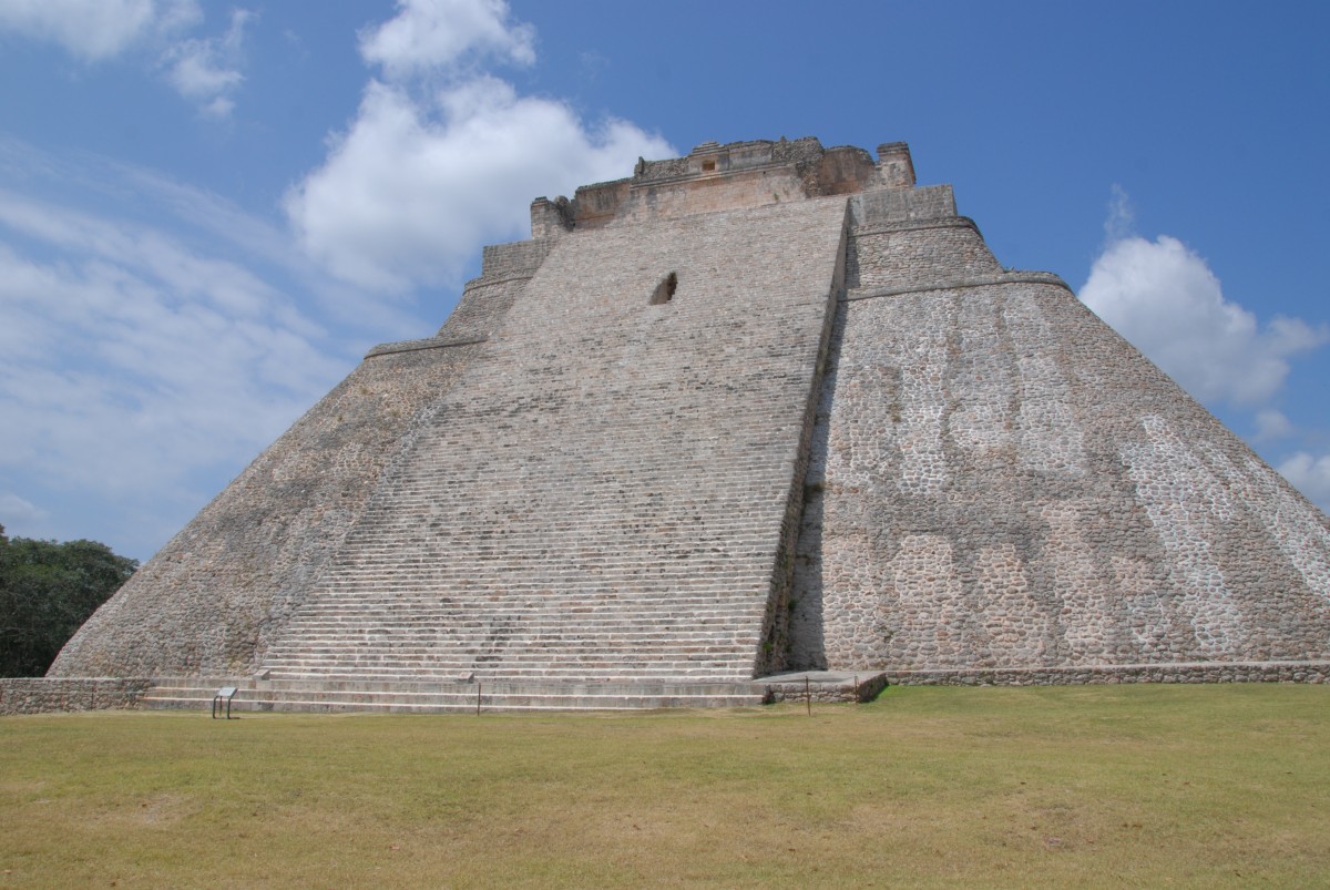 Die Pyramide von Uxmal